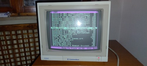 Monitor crt commodore - monitor, 14"