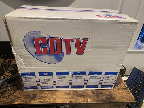 Commodore amiga cdtv boxato - commodore,