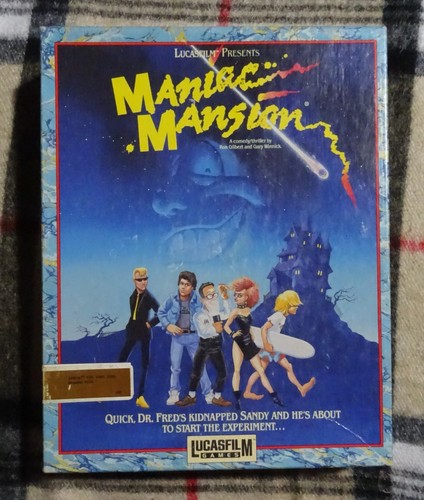 Maniac mansion hint - maniac, +
