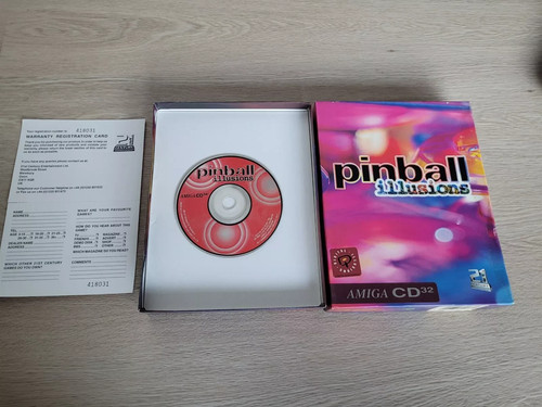 Amiga pinball illusions - amiga, cd